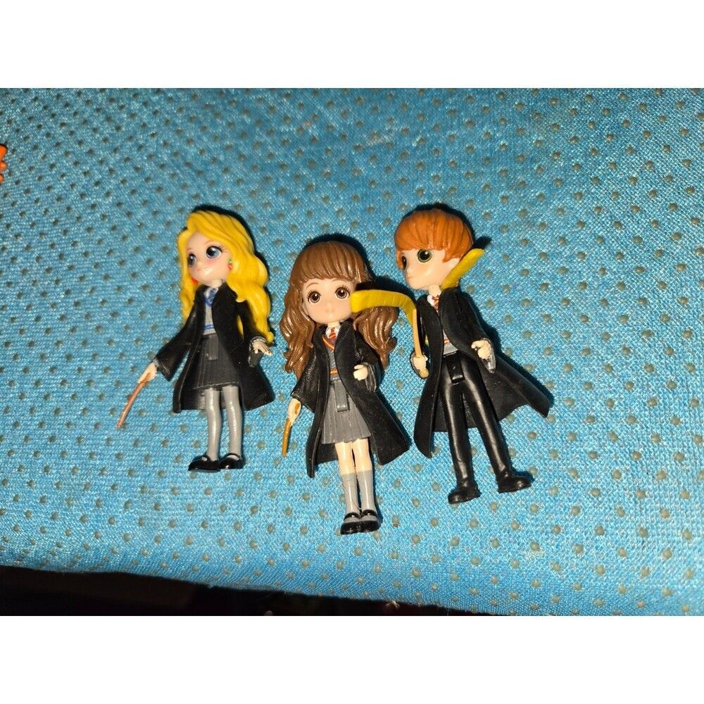 Lot of 3 Wizarding World Harry Potter Magical Minis Figures Spin Master